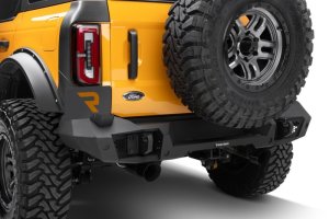 Ford Bronco Bumper - Rear - Go Rhino - Trailline - Textured Black - `21-`26